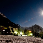 Bovec Panorama by night