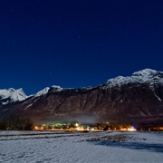 Bovec Panorama by night
